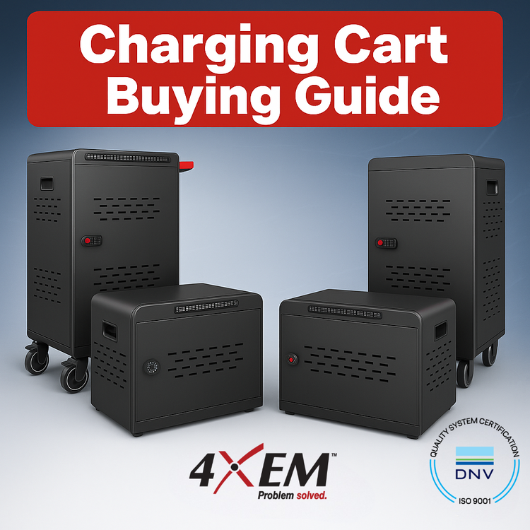 Buyer’s Guide to 4XEM Laptop, Chromebook, Tablet & Mobile Charging Carts and Stations