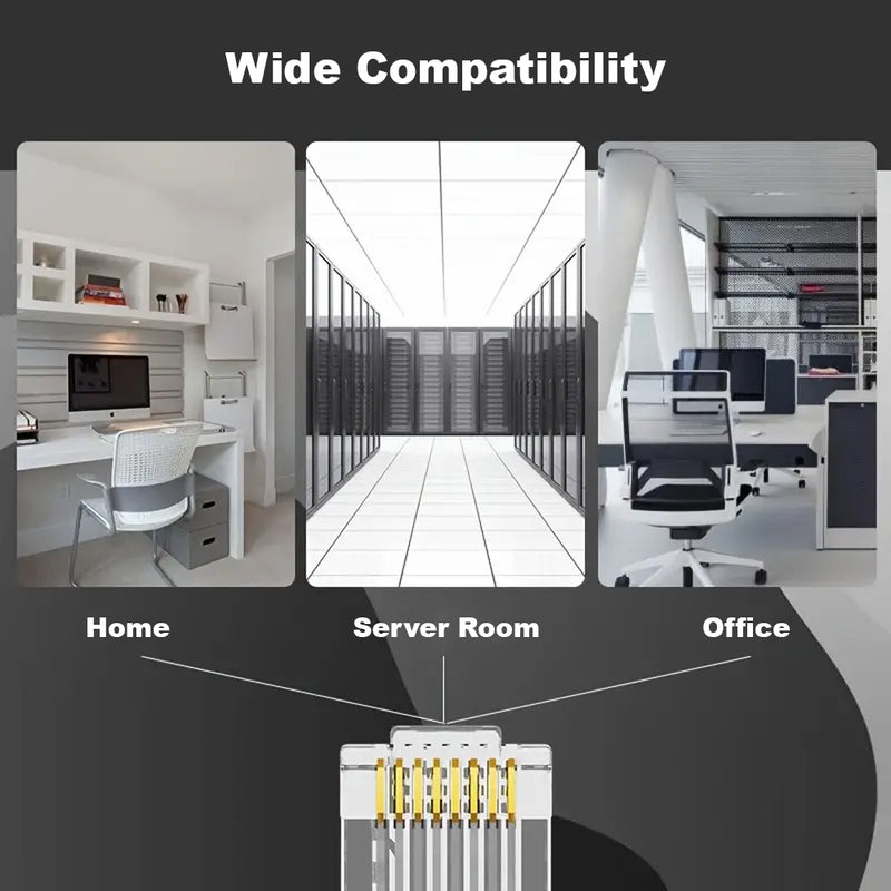 Load image into Gallery viewer, 4XEM 100PK Cat6A RJ45 Ethernet Plugs/Connectors