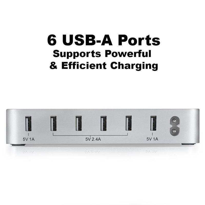 Load image into Gallery viewer, 4XEM 50W 6-port USB-A Charging Station