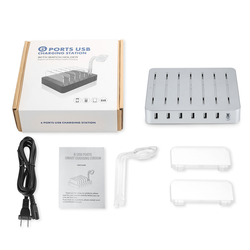 Load image into Gallery viewer, 4XEM 50W 6-port USB-A Charging Station