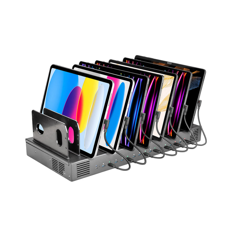 Load image into Gallery viewer, 4XEM 16-Port USB-C Desktop Charging Station – 500W Total, 30W Fast Charging per Port
