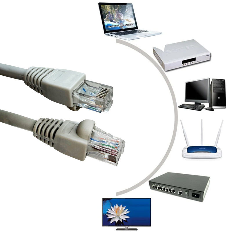Load image into Gallery viewer, 4XEM 100FT Cat6A Snagless RJ45 Ethernet Patch Cable (Gray, 10Gbps, Pure Copper, UTP)