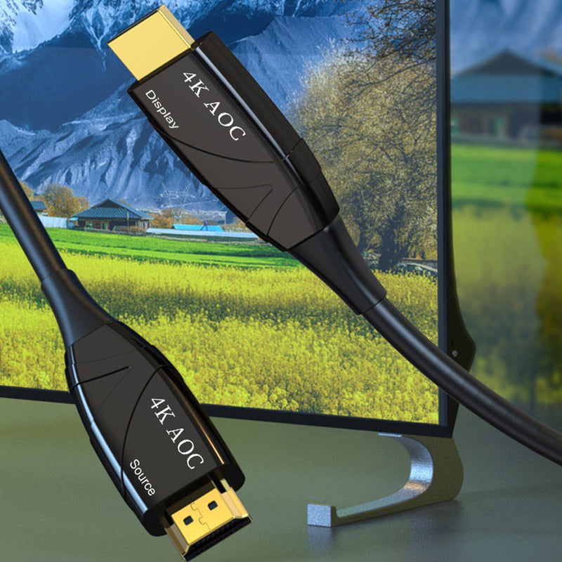 Load image into Gallery viewer, 4XEM 15M 50FT ACTIVE OPTICAL FIBER HDMI 2.0 CABLE