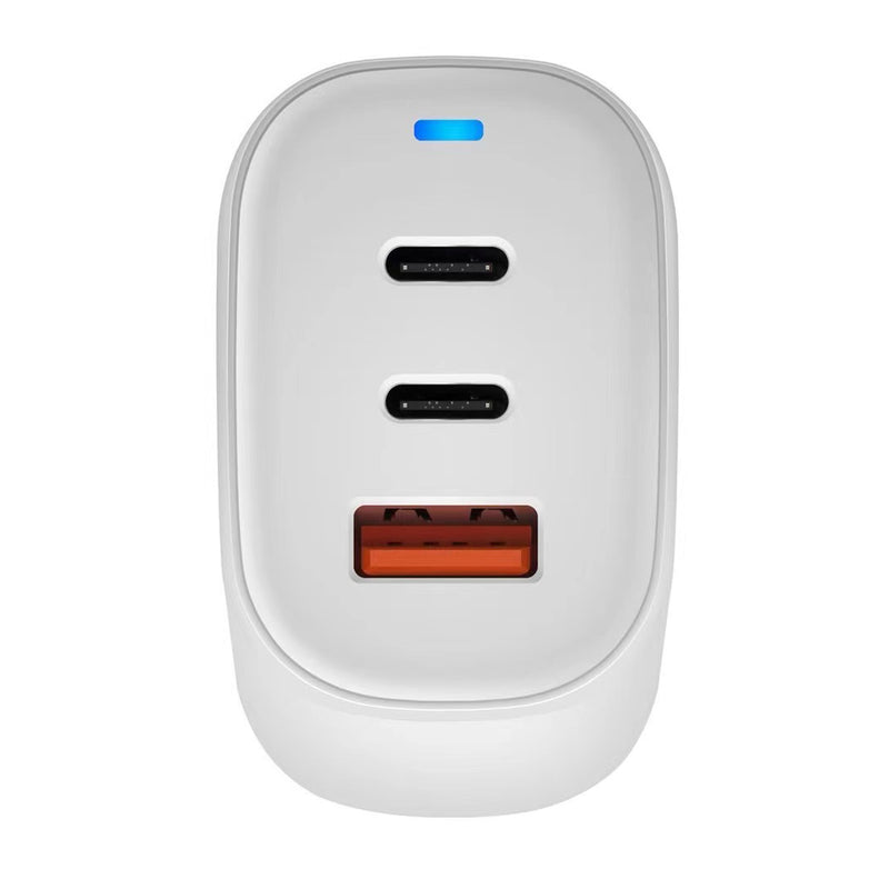 Load image into Gallery viewer, 4XEM 65 Watt GaN Wall Charger – Triple Port 2x USB-C, 1x USB-A