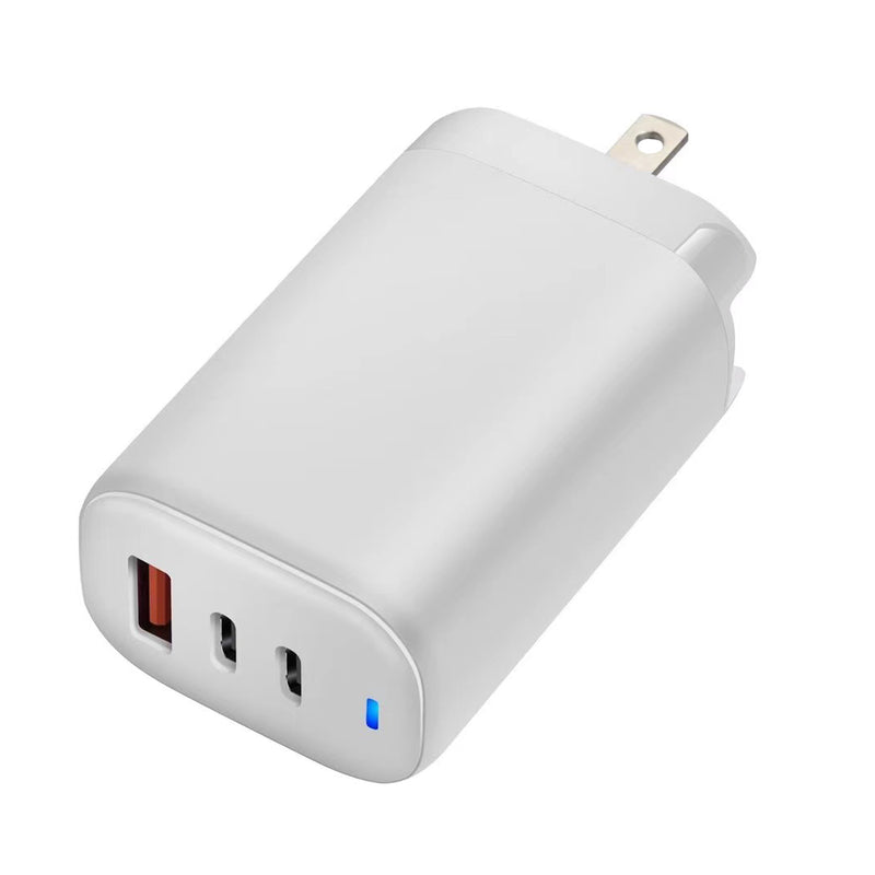 Load image into Gallery viewer, 4XEM 65 Watt GaN Wall Charger – Triple Port 2x USB-C, 1x USB-A