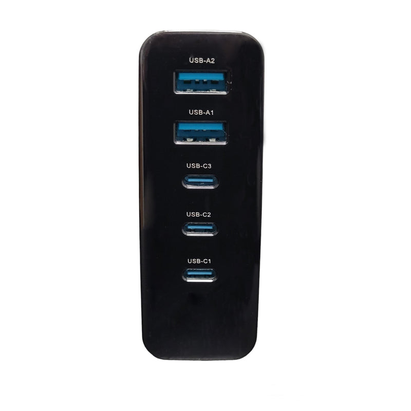 Load image into Gallery viewer, 4XEM 140W GAN Power Delivery Charger Quintuple Output With Display