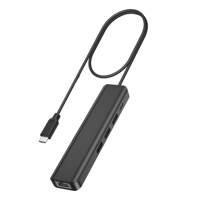 Load image into Gallery viewer, 4XEM USB 3.0 5-in-1 Ethernet, USB-A and USB-C Docking Station with Power Delivery
