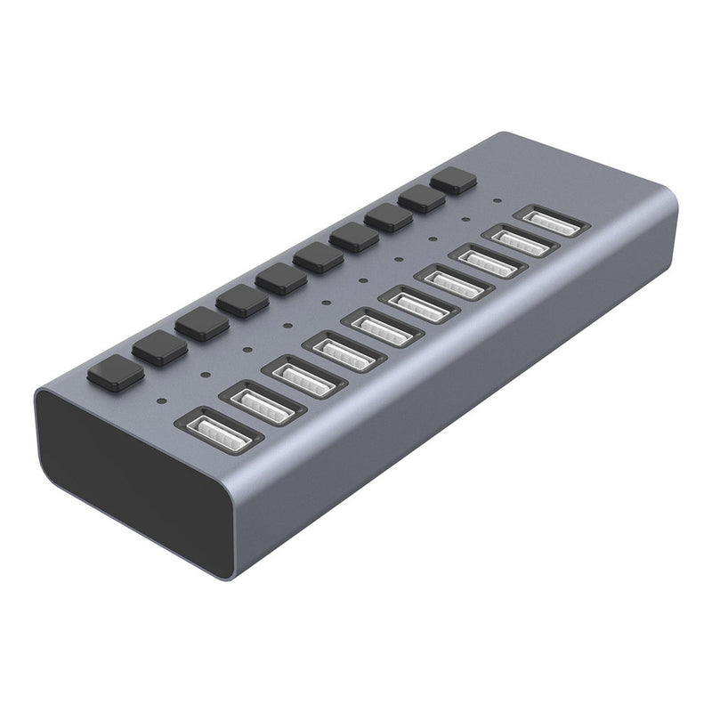 Load image into Gallery viewer, 4XEM 10-in-1 USB 3.0 Charging Hub