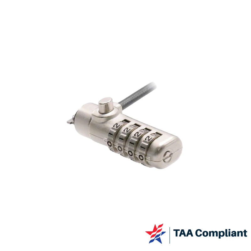 Load image into Gallery viewer, 4XEM Nano Slot Laptop Combination Lock – TAA compliant