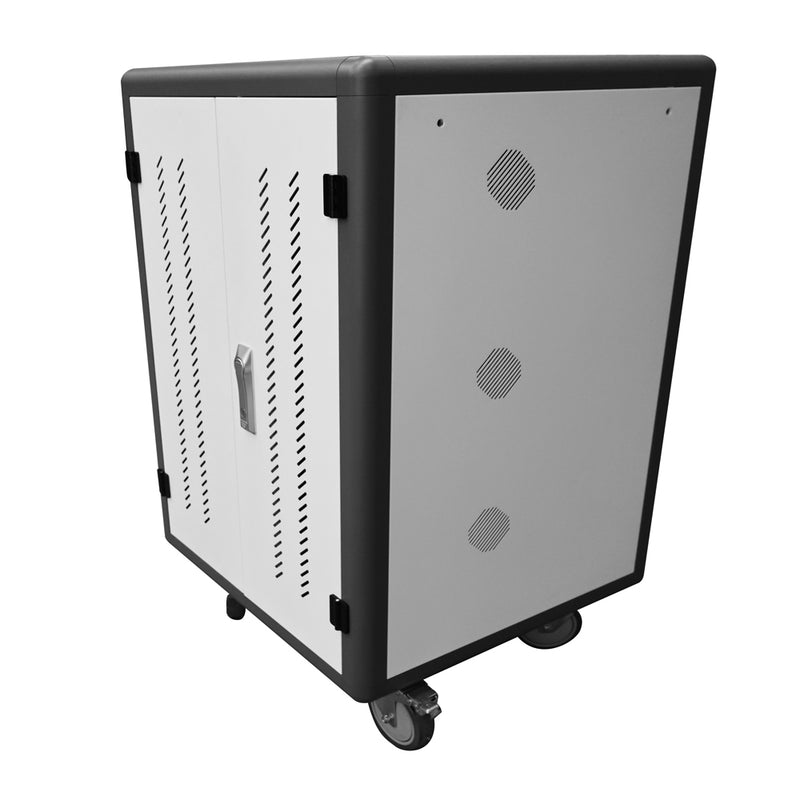 Load image into Gallery viewer, 4XEM 36-Port Fixed Shelf Tablet & Laptop PDU Charging Cart 4xem
