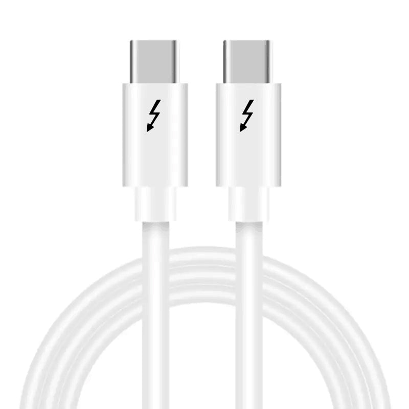 Load image into Gallery viewer, 4XEM’s 20Gbps 3FT/1M Thunderbolt 3 White cable
