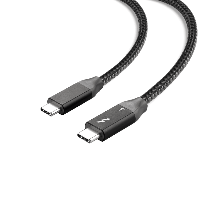 Load image into Gallery viewer, 4XEM 20Gbps 2M Thunderbolt 3 Braided cable