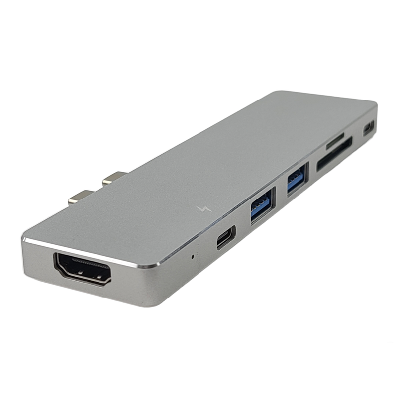 Load image into Gallery viewer, 4XEM Multi-Port Travel Docking Station for MacBook Air & Pro