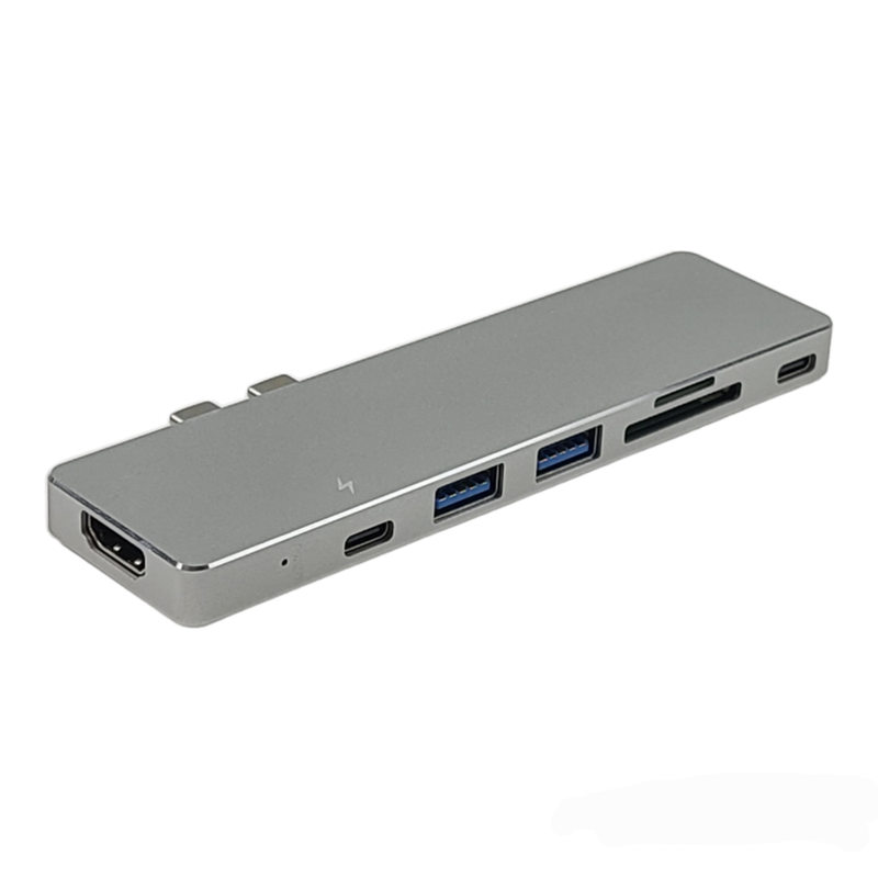 Load image into Gallery viewer, 4XEM Multi-Port Travel Docking Station for MacBook Air & Pro