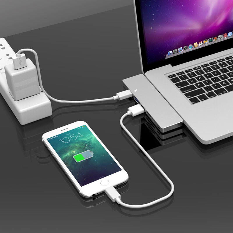 Load image into Gallery viewer, 4XEM Multi-Port Travel Docking Station for MacBook Air & Pro