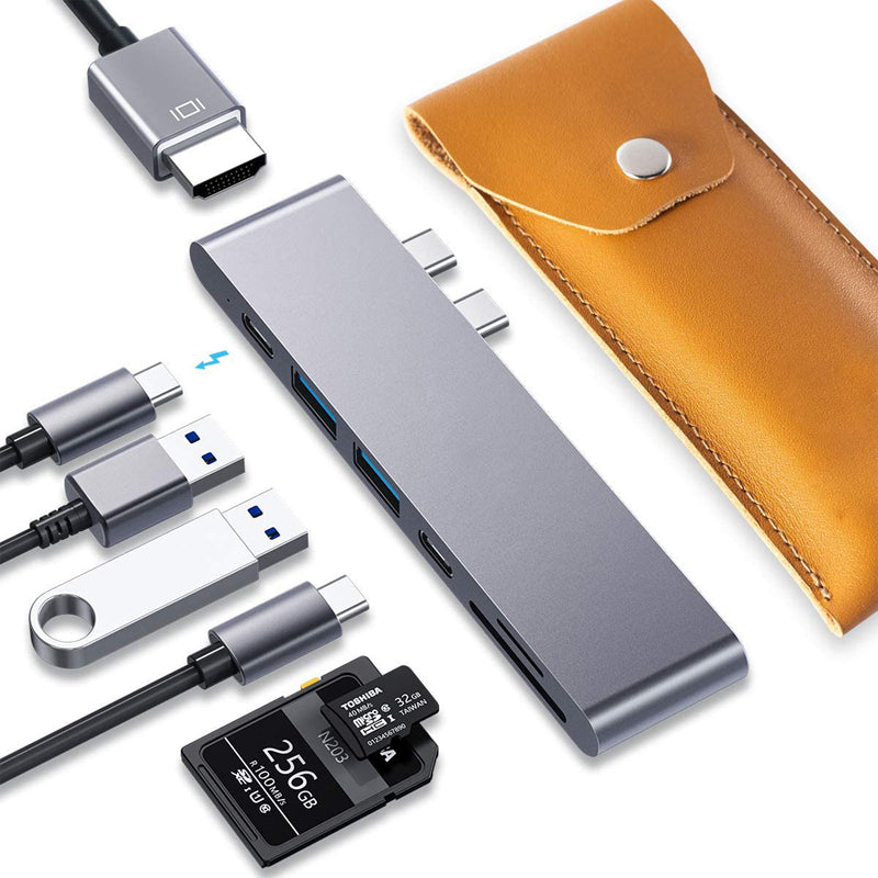 Load image into Gallery viewer, 4XEM Multi-Port Travel Docking Station for MacBook Air & Pro