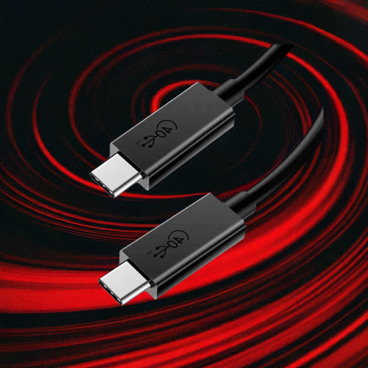 4XEM USB-C to C 40 Gigabit 80CM/0.8M Cable