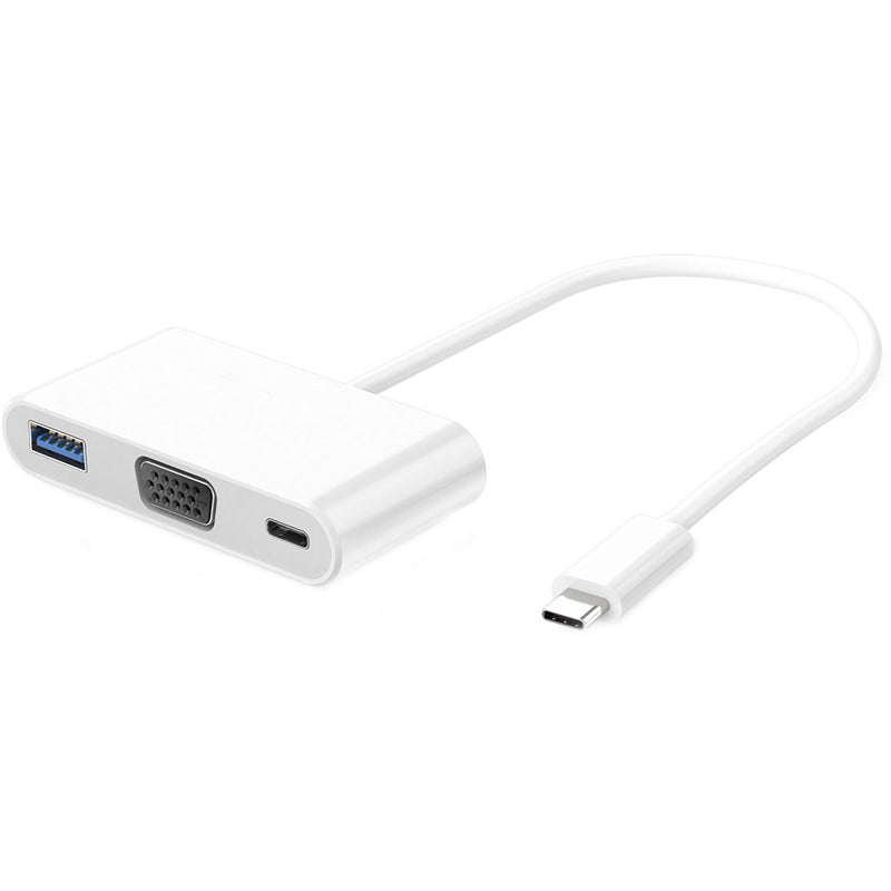 Load image into Gallery viewer, 4XEM 3-in-1 USB-C Docking Station with VGA port and USB 3.0