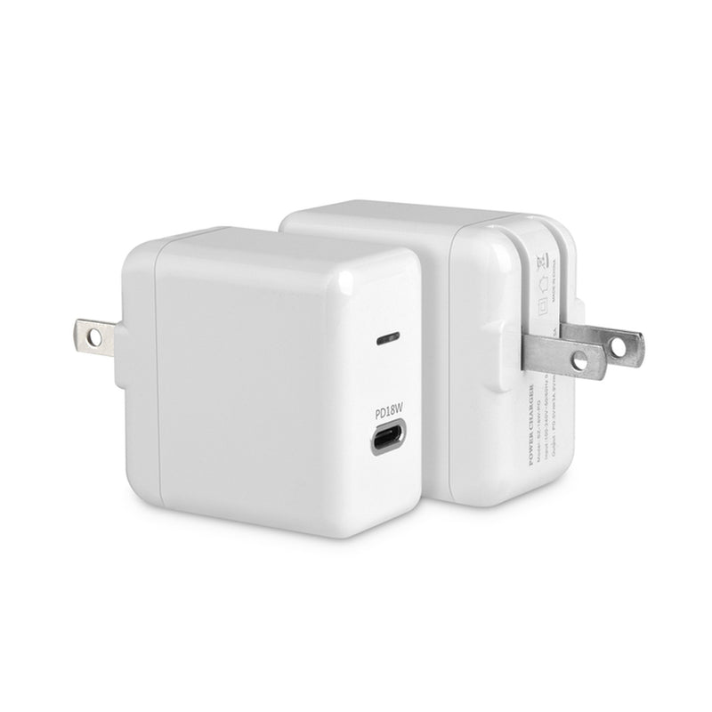 Load image into Gallery viewer, 4XEM USB-C 18W Fast Charging Quick Charge 3.0 Wall Charger