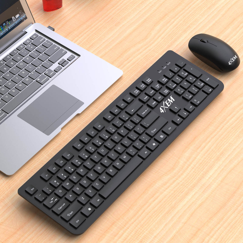 Load image into Gallery viewer, 4XEM Wireless Mouse and Keyboard Combo