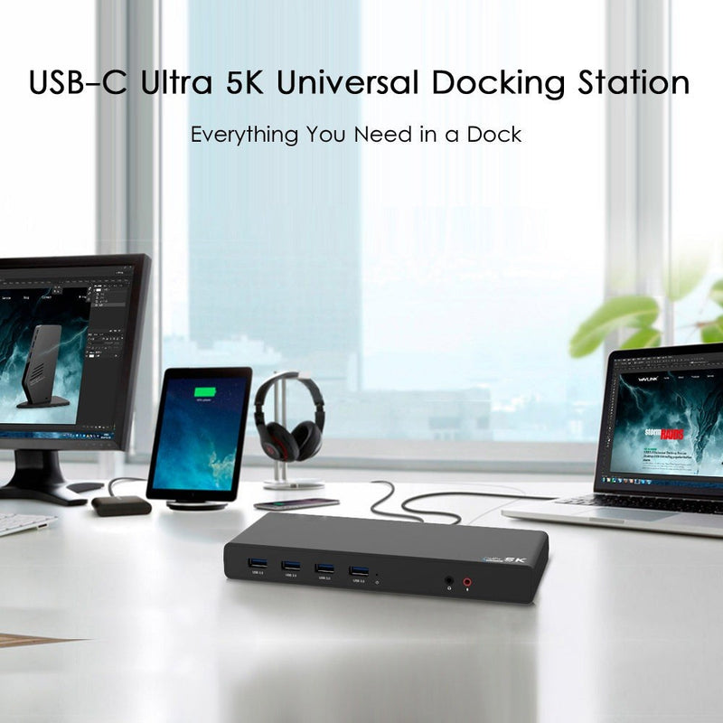 Load image into Gallery viewer, 4XEM USB-C 4K Ultra HD Multi-Display Universal Docking Station