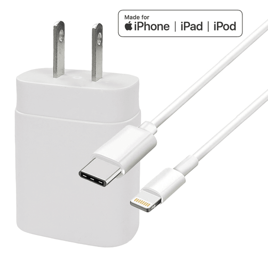 4XEM Lightning Charging Kit for iPad Mini and iPhone, iPods – MFi Certified