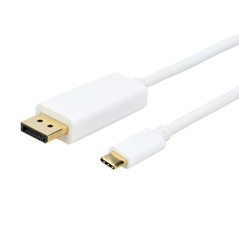 Load image into Gallery viewer, 4XEM USB-C to DisplayPort Cable - 6FT - White