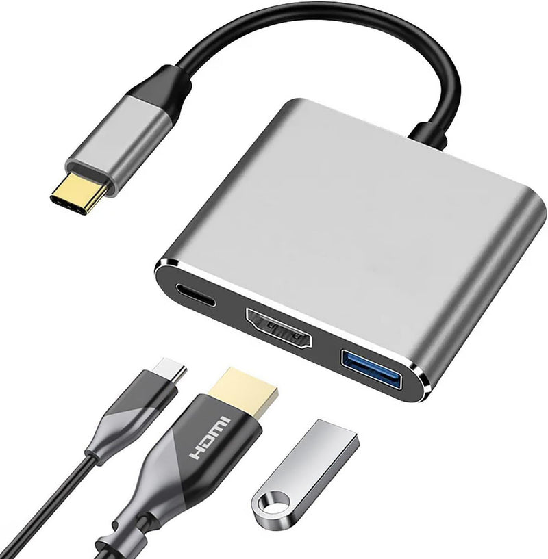 Load image into Gallery viewer, 4XEM 3-in-1 USB-C Hub with 4K HDMI and USB 3.0