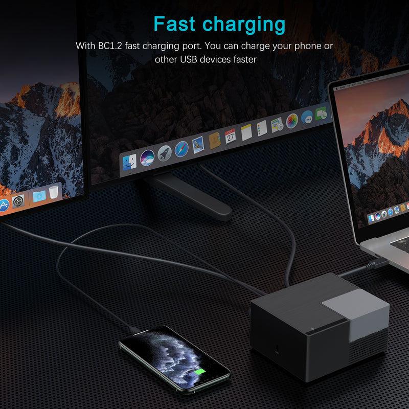 Load image into Gallery viewer, 4XEM 65W USB-C 4K Dual Display Universal Docking Station with Power Delivery