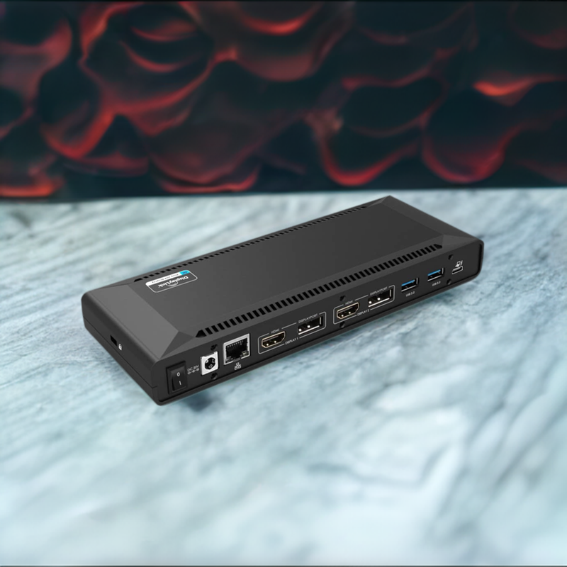Load image into Gallery viewer, 4XEM Slim USB-C Dual 4K with Power Delivery Universal Docking Station
