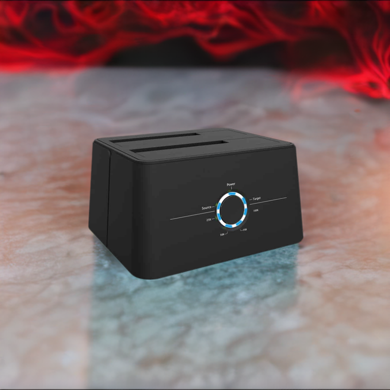Load image into Gallery viewer, 4XEM Dual Bay External Hard Drive Docking Station