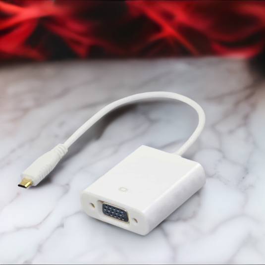 4XEM Micro HDMI To VGA Adapter