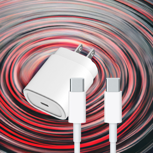 4XEM 25W 3FT USB-C Charging Kit compatible for iPhone 16/15 and iPhone 15 Plus