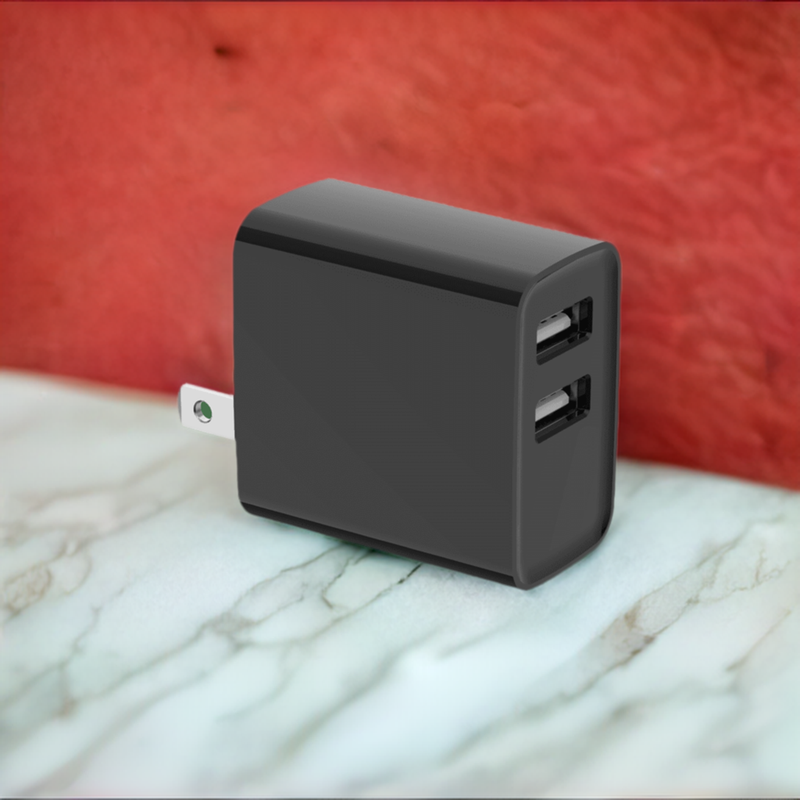 Load image into Gallery viewer, 4XEM 15.5W Dual USB-A Charger - Black