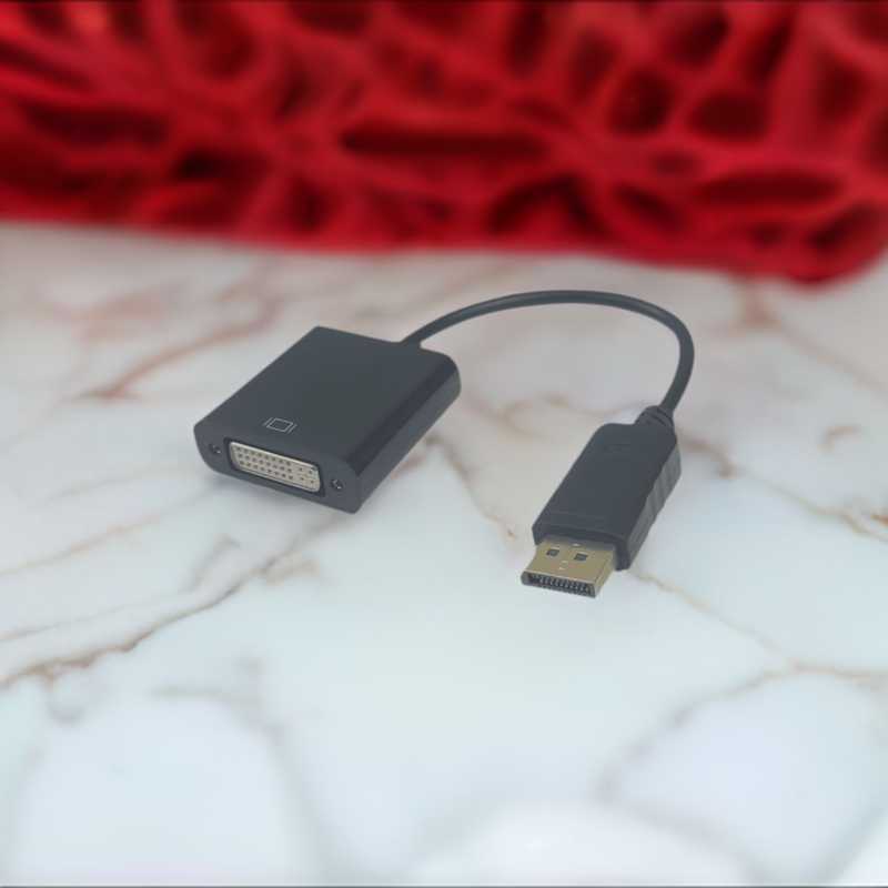 Load image into Gallery viewer, 4XEM 9in DisplayPort To DVI-I Dual Link M/F Adapter Cable