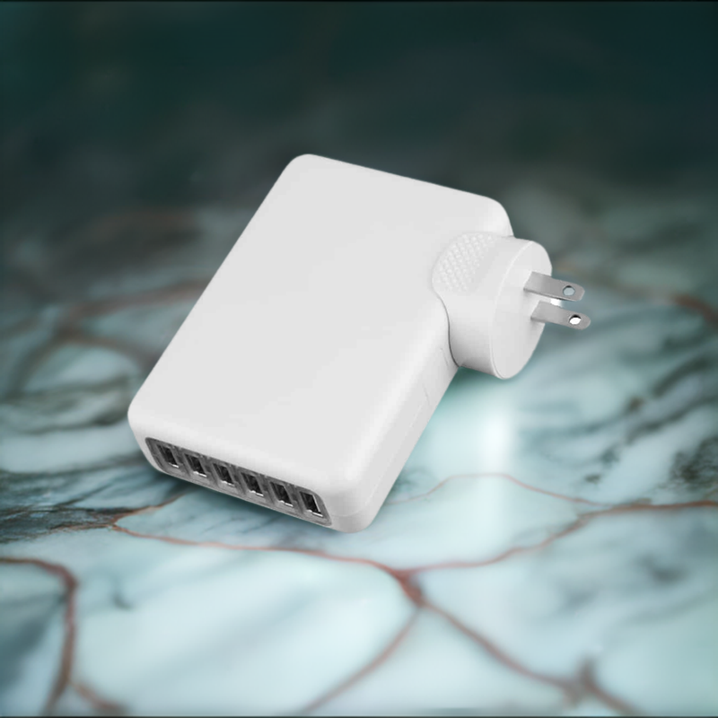 Load image into Gallery viewer, 4XEM Universal USB Power Adapter/Wall Charger for all USB devices 6port
