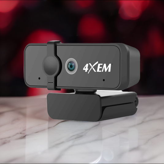 4XEM 2K 1080P HD 3MP Mega Pixel Webcam