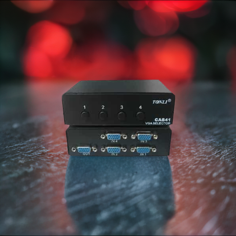 Load image into Gallery viewer, 4XEM 4-Port VGA/SVGA Manual Switch