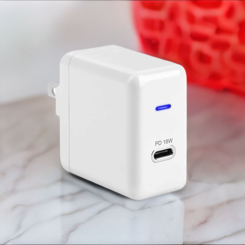 Load image into Gallery viewer, 4XEM USB-C 18W Fast Charging Quick Charge 3.0 Wall Charger