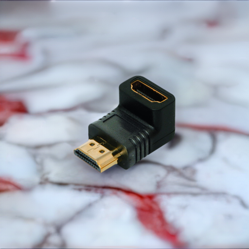 Load image into Gallery viewer, 4XEM 90 Degree HDMI A Male To HDMI A Female Adapter
