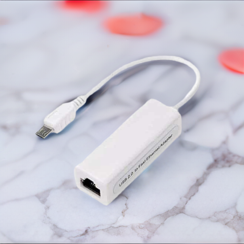 Load image into Gallery viewer, 4XEM Micro USB to 10/100Mbps Ethernet Adapter