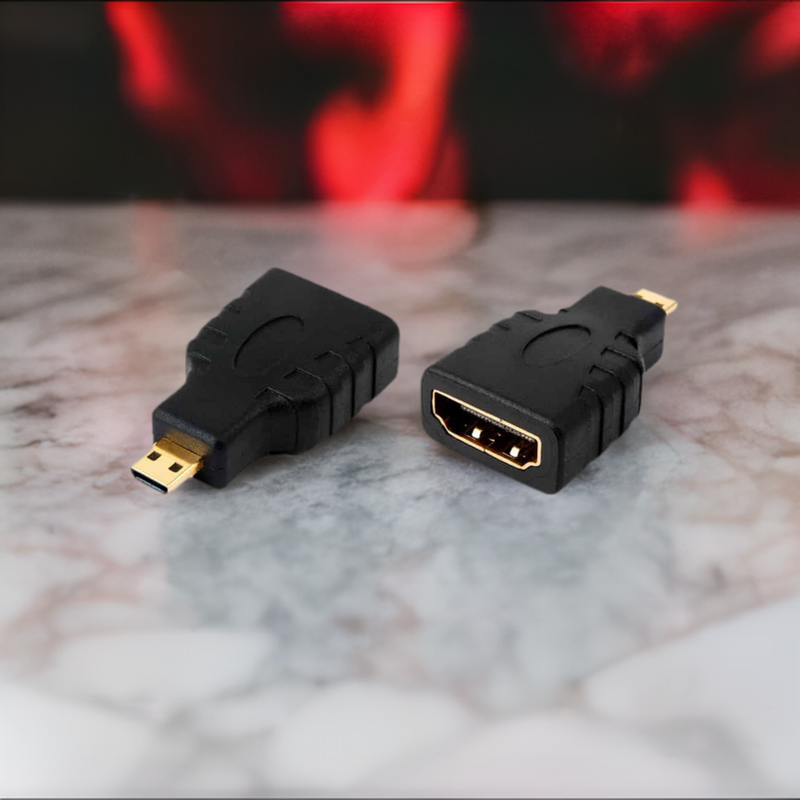 Load image into Gallery viewer, 4XEM Micro HDMI Male To HDMI A Female Adapter