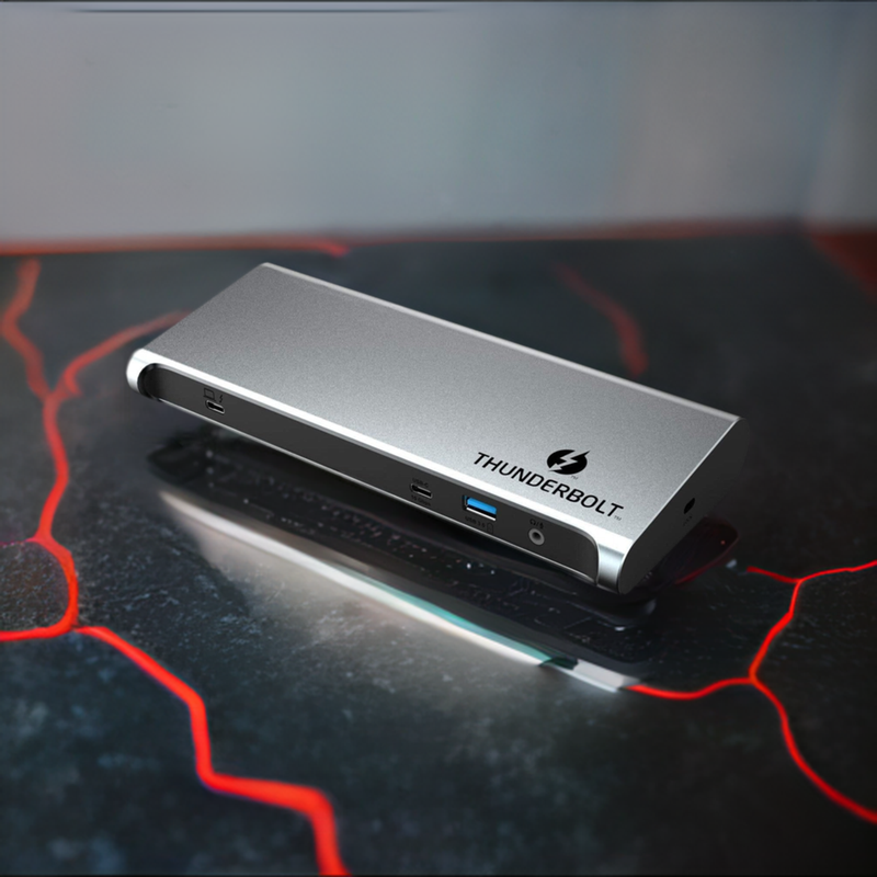 Load image into Gallery viewer, 4XEM Thunderbolt 3 Dual 4K Docking Station with 60W Power Delivery