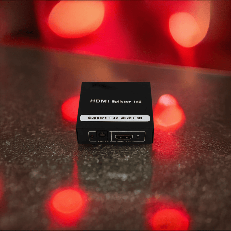 Load image into Gallery viewer, 4XEM 2 Port HDMI Splitter Supports 3D 4K/2K