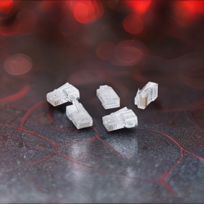 Load image into Gallery viewer, 4XEM 1000PK Cat6 RJ45 Ethernet Plugs/Connectors