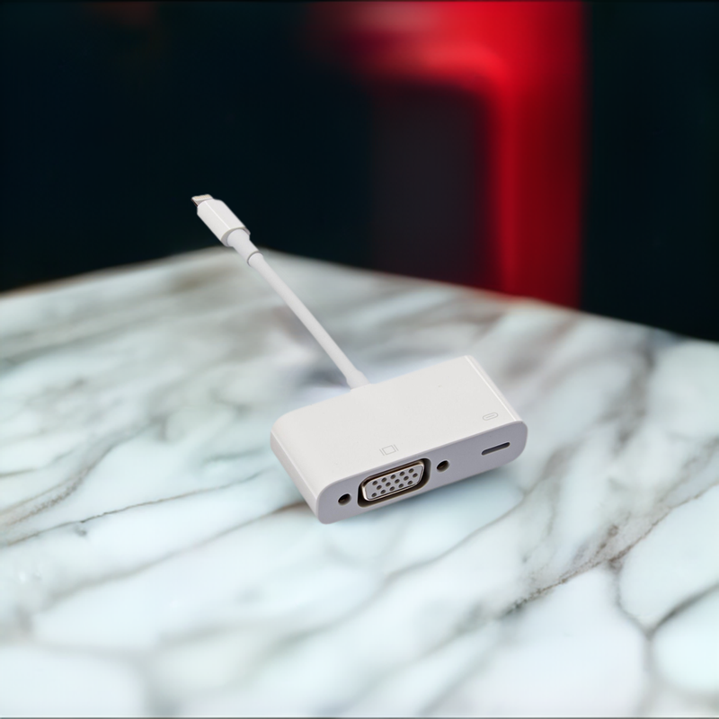 Load image into Gallery viewer, 4XEM 8-Pin Lightning To VGA Adapter For iPhone/iPod/iPad - MFi Certified