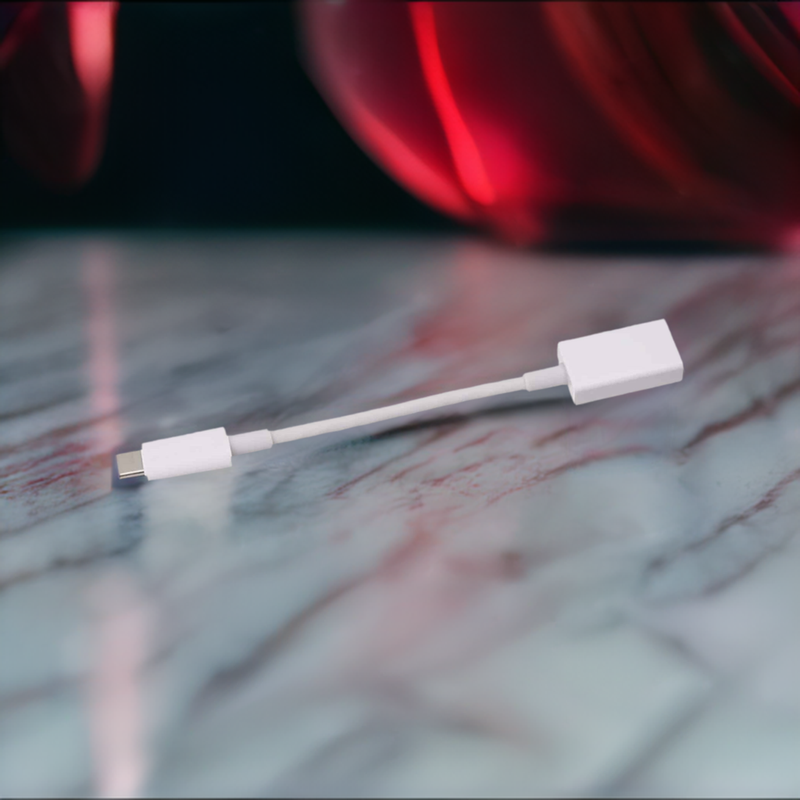 Load image into Gallery viewer, 4XEM USB-C Male to USB-A Female Adapter-White