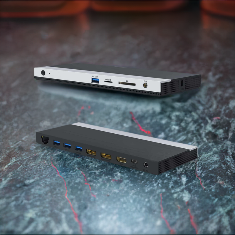 Load image into Gallery viewer, 4XEM USB-C Triple Display Docking Station with Power Delivery 2 DP + 1 HDMI