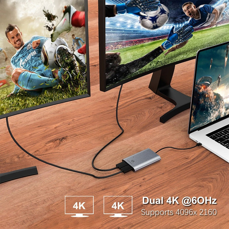 Load image into Gallery viewer, 4XEM Type-C Thunderbolt to Dual HDMI Display Adapter