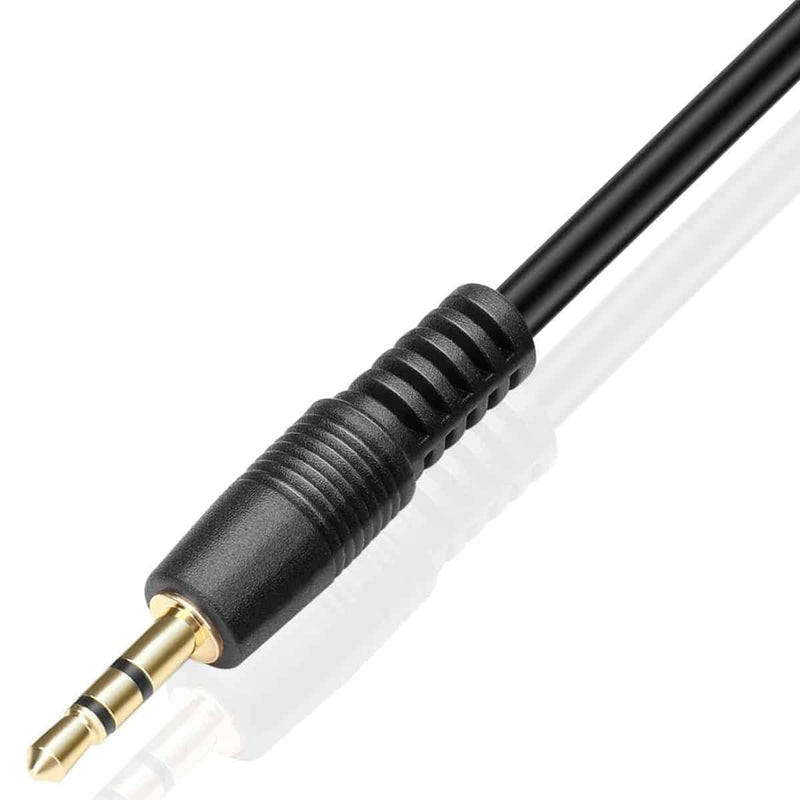 Load image into Gallery viewer, 4XEM HDMI to VGA Adapter Cable With 3.5mm Audio Cable- 6FT Black